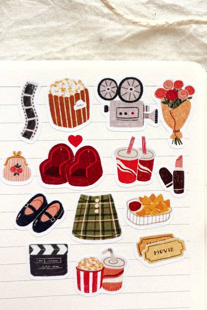 Och Monika - Movie Date | Cinema Night Stationery