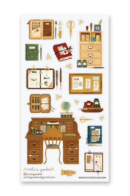 Stickii Club x Archis Goodies - Creative Joys Sticker Sheet