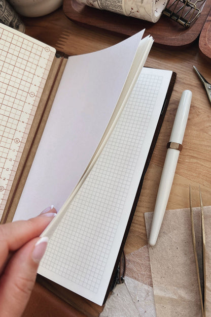Sarica Studio - Cream Notebook (Standard TN Size)