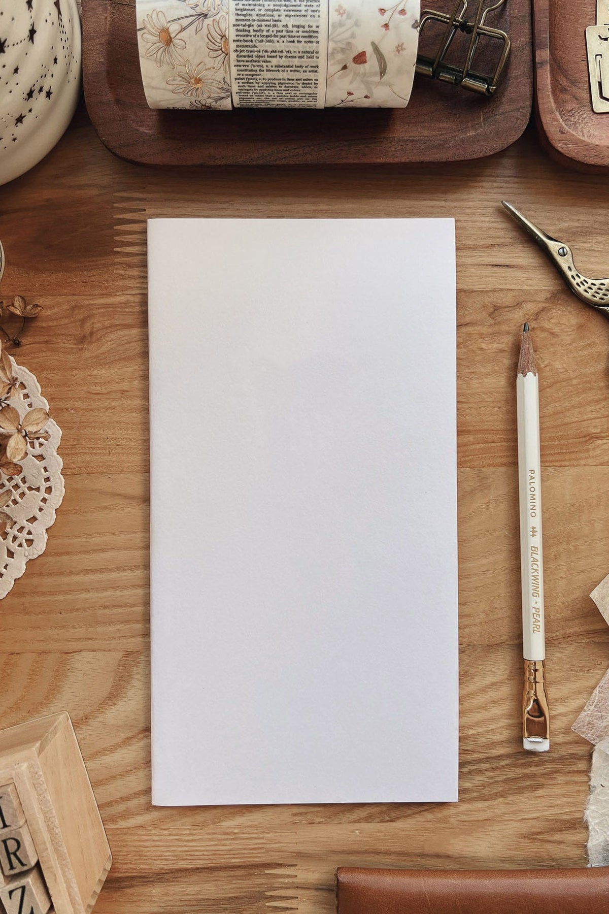 Sarica Studio - Cream Notebook (Standard TN Size)