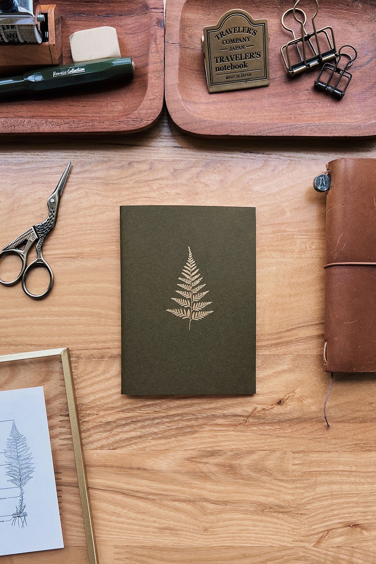 Sarica Studio - Fern Notebook (Passport TN Size)
