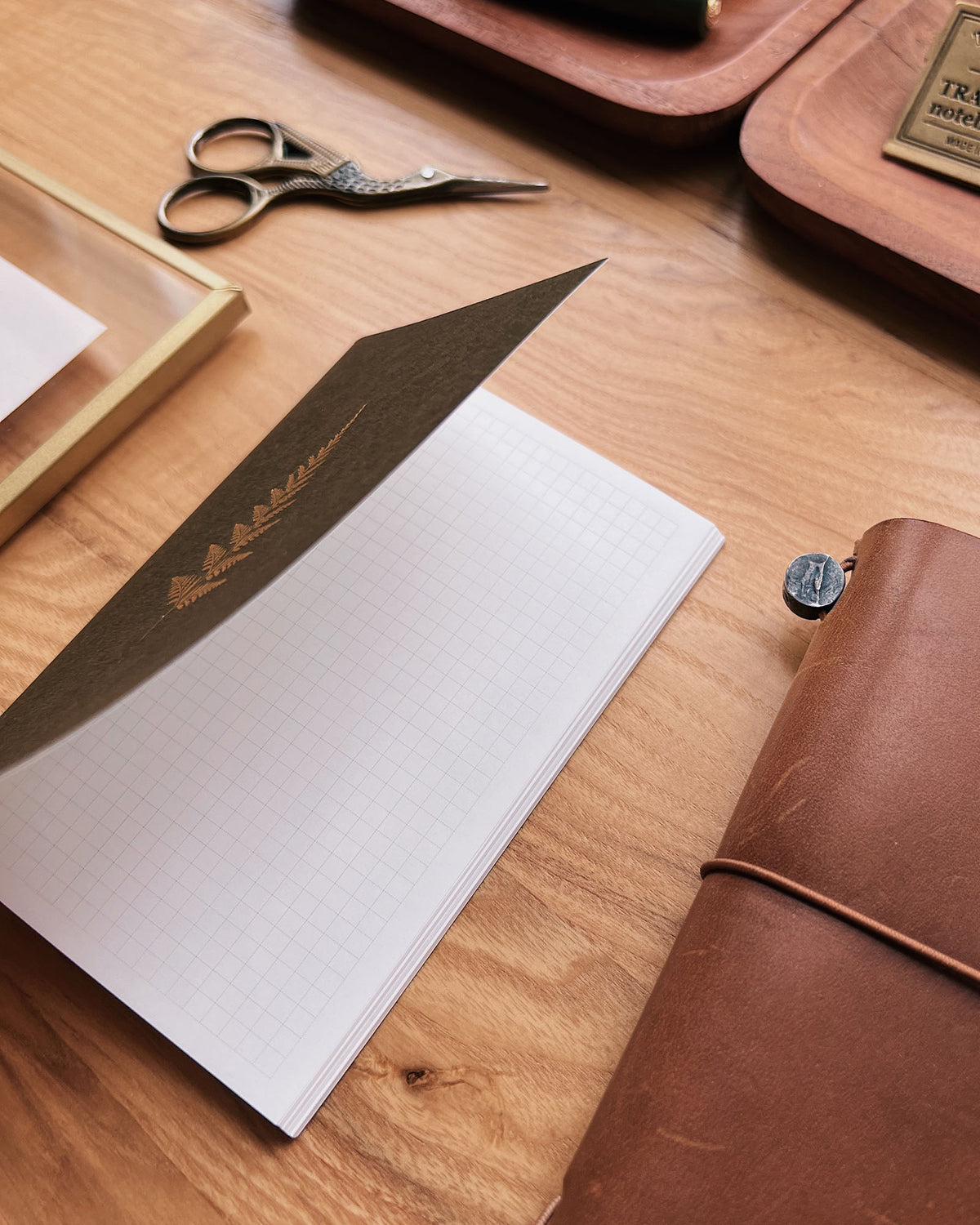 Sarica Studio - Fern Notebook (Passport TN Size)