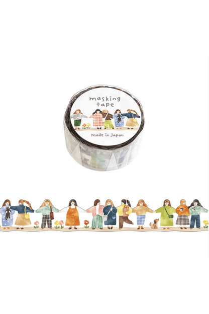 Mind Wave masking tape - MT Die-cut Girls