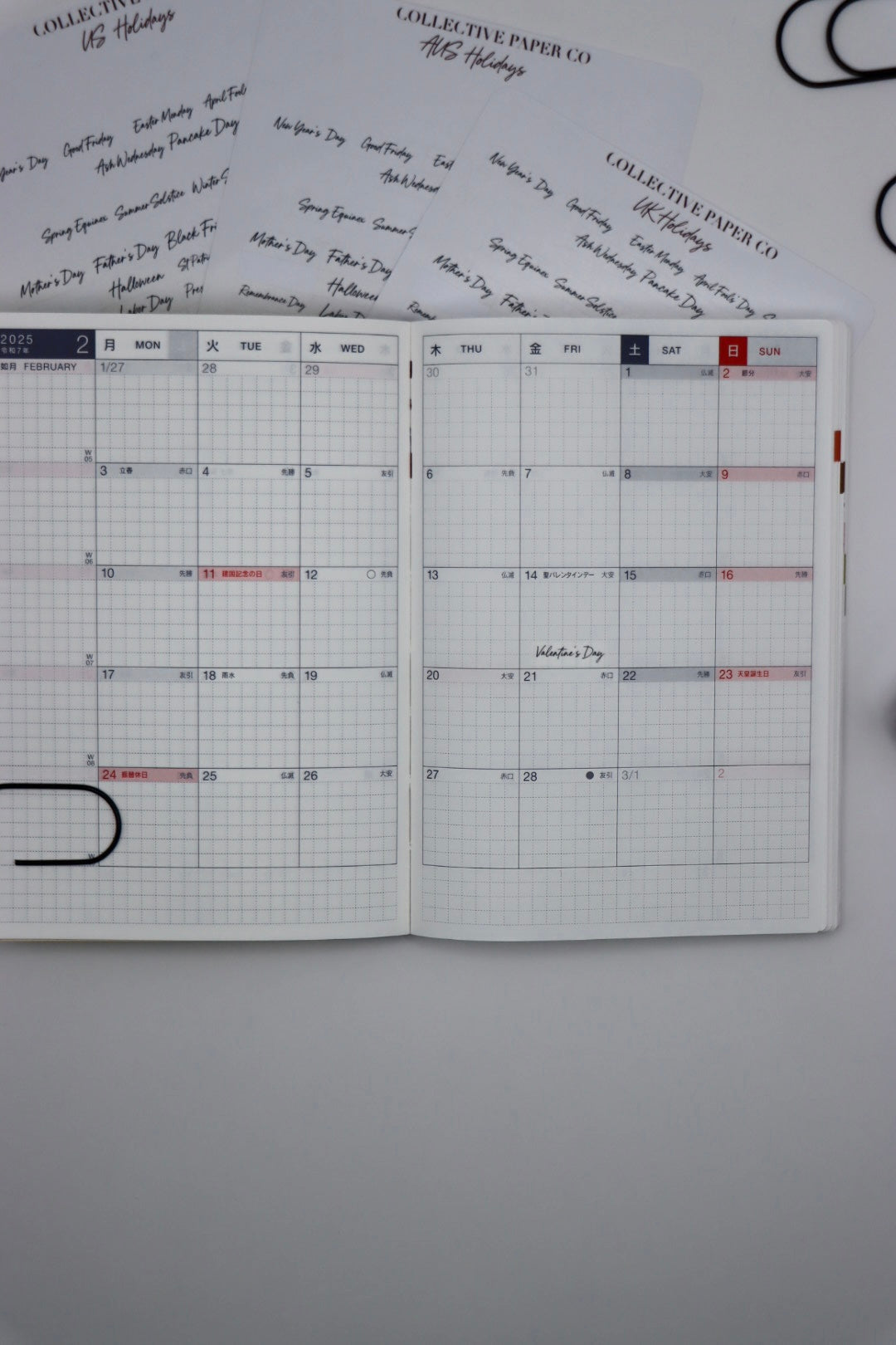 Holiday and special days