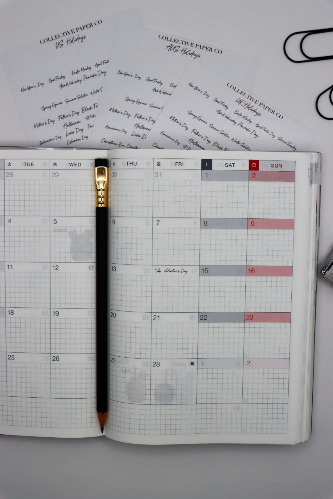 Holiday and special days