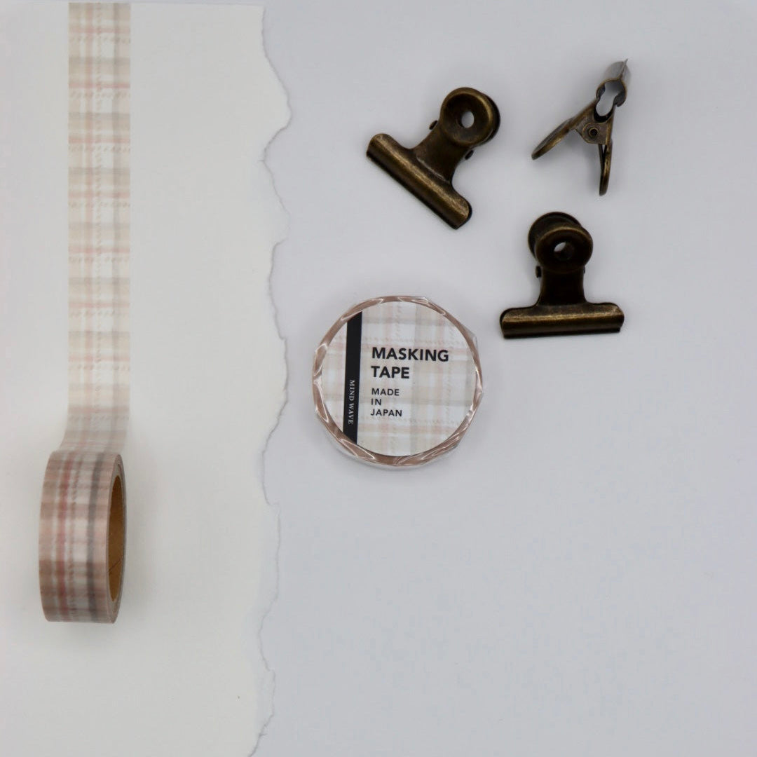 Masking tape, washi tape, mind wave, chech washi