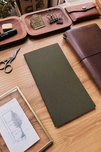 Sarica Studio - Olive Green Notebook (Standard TN Size)