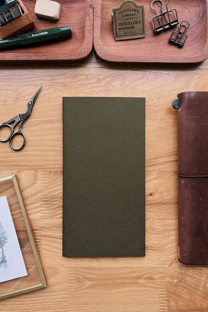 Sarica Studio - Olive Green Notebook (Standard TN Size)