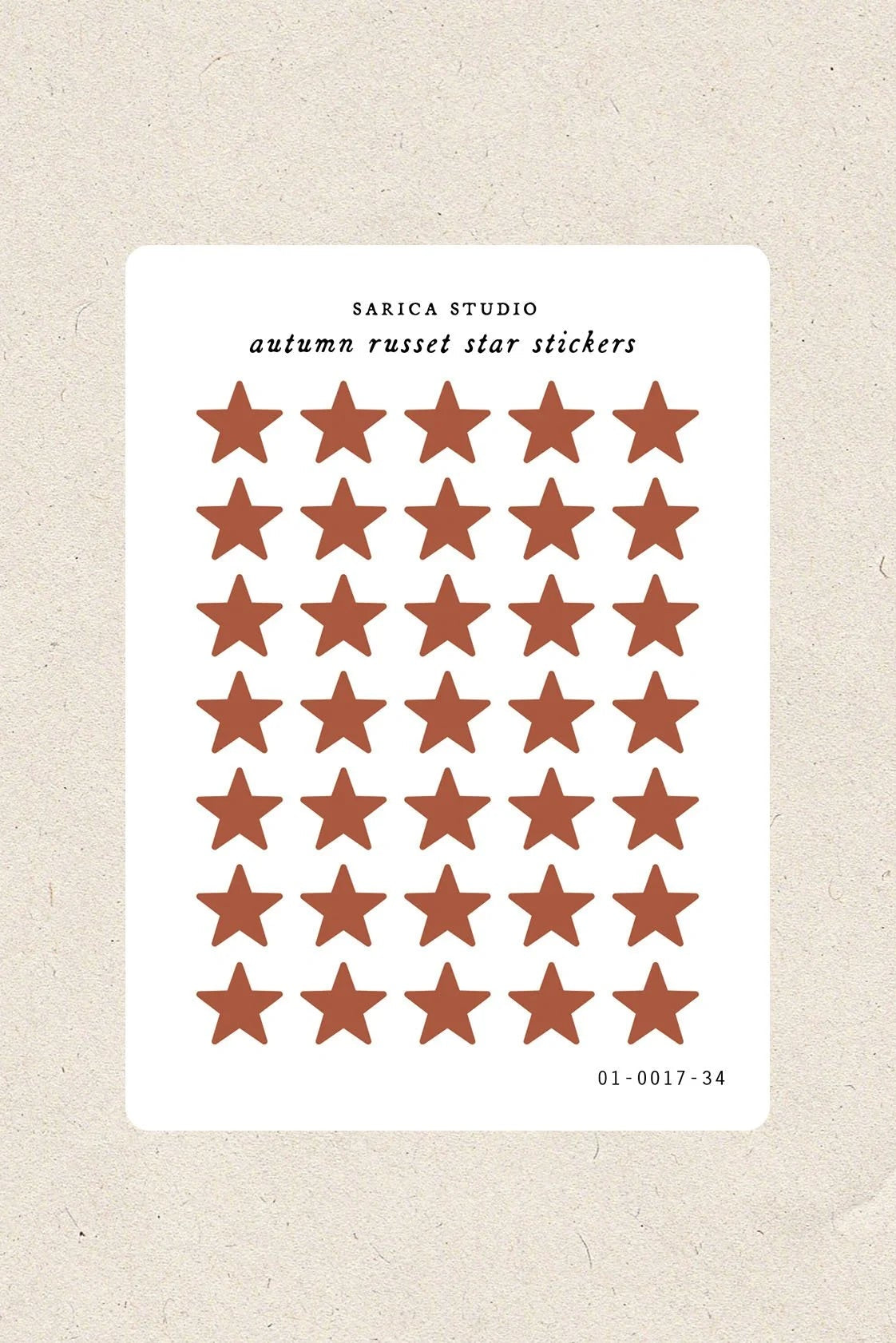Sarica Studio - Star Stickers