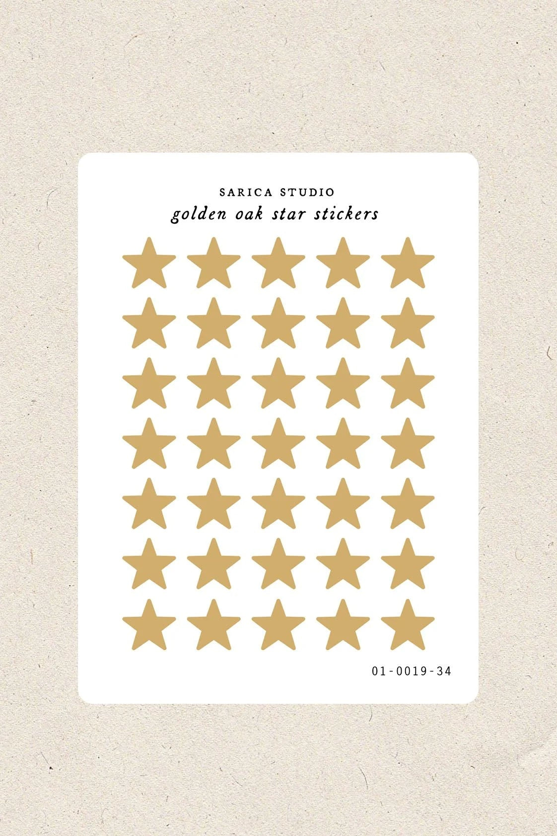 Sarica Studio - Star Stickers