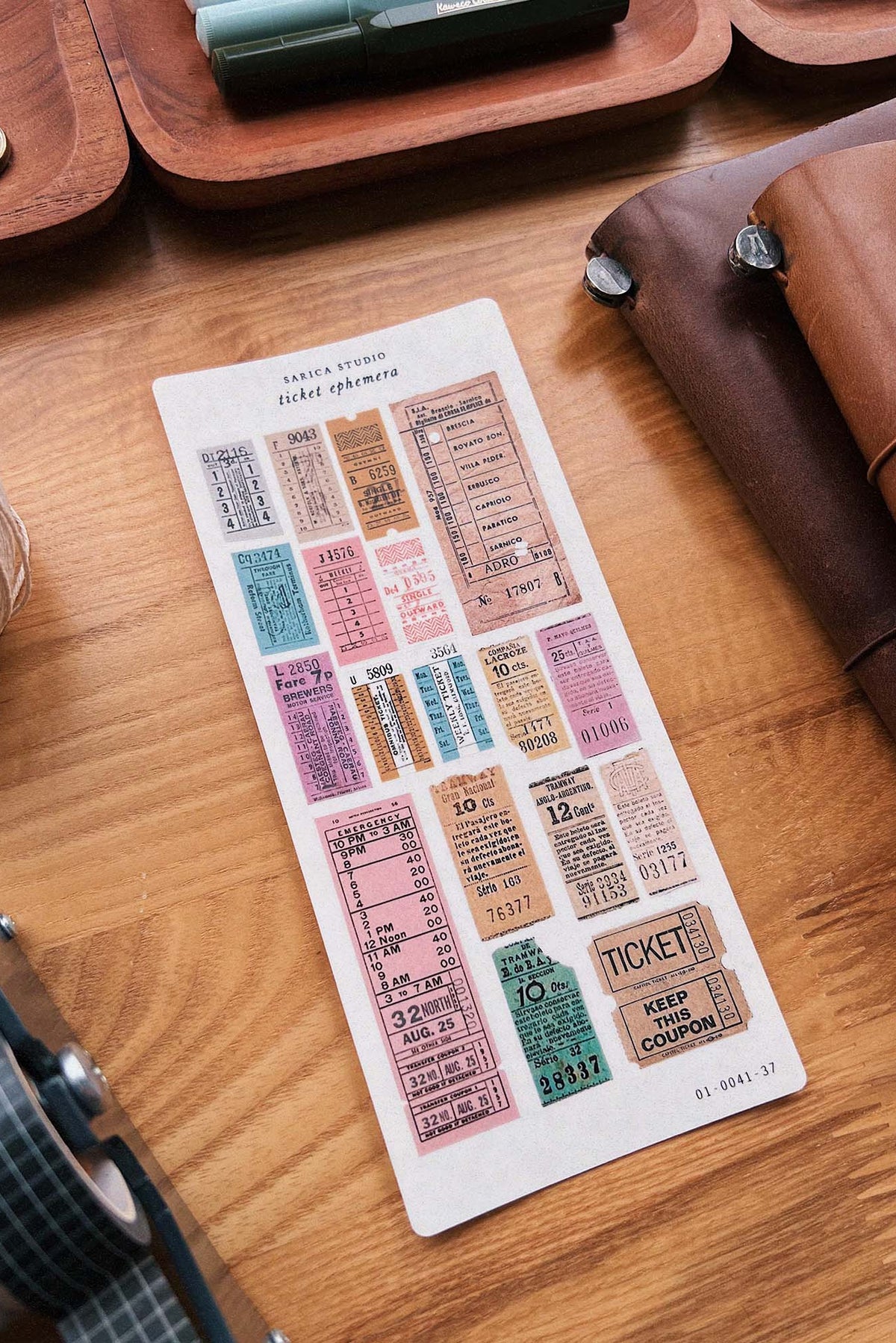 Sarica Studio - Ticket Ephemera